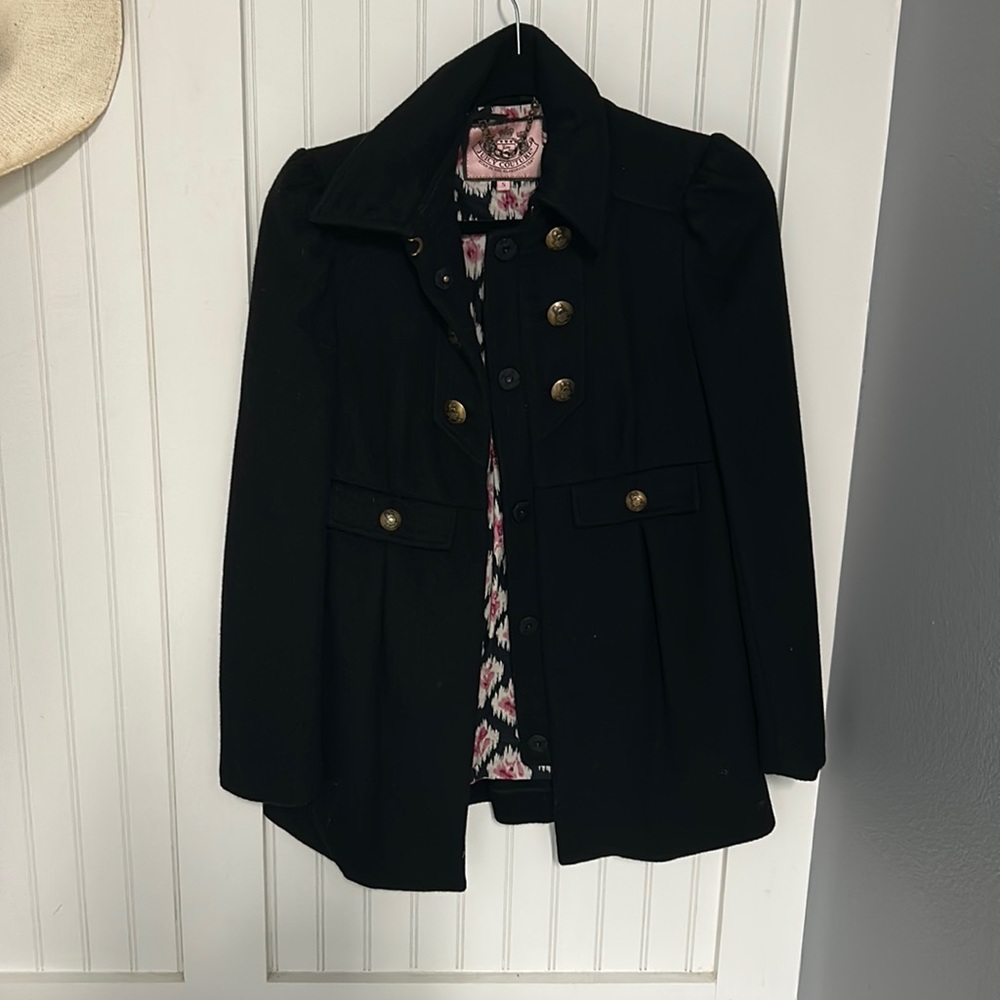 Juicy couture black coat